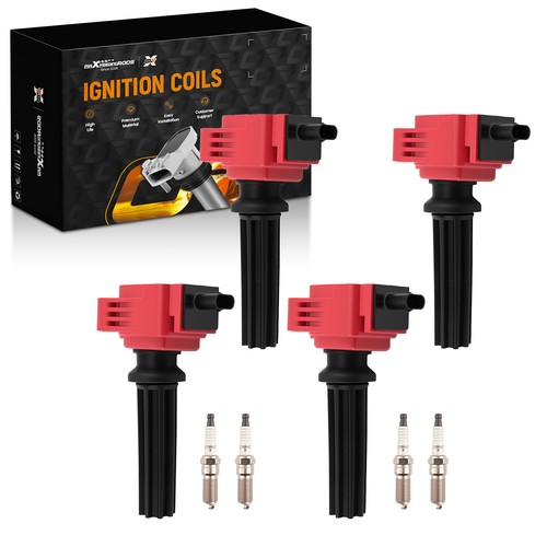 4x Ignition Coil + 4x Spark Plug for Ford Edge Escape Explorer 2.0L 2013-2019 - Foto 1 di 14