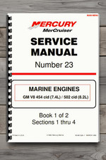 Mercruiser Gm V8 454 502 Cid Marine Engine Service Manual 23 1027 Pages Mercruiser Gm V8 454 502 Cid Marine Engine Service Manual 23 1027 Pages