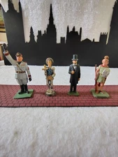 Set of 4 lead , hand painted well known Leaders . see description for details