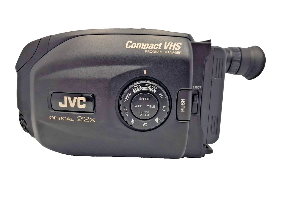 JVC GR-AX280E PAL VHS-C Compact VHS Camcorder Video Movie VHSC Vintage GR-AX280 - Image 2 of 4
