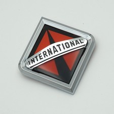 Orange Fits For International Truck All Series Truck Front Hood Grille Emblem