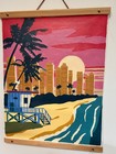 Miami Beach Acrylic Painting on Canvas 16