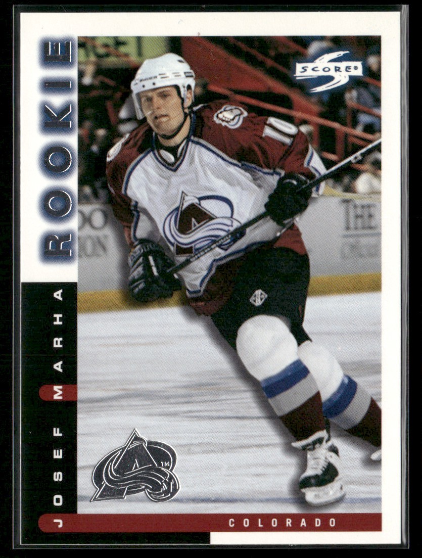 1997/98 Score Josef Marha Colorado Avalanche #10
