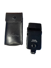 Minolta Auto 28 Flash And Case