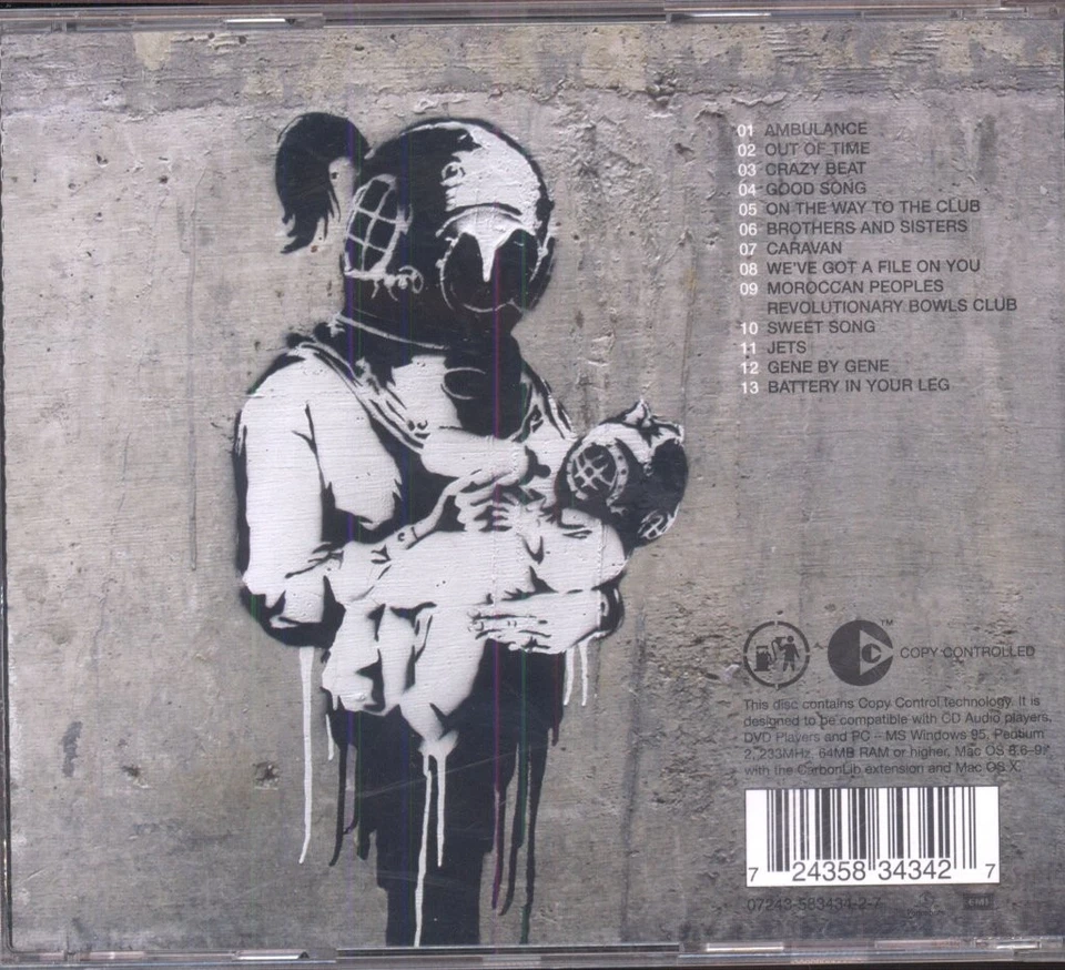 Blur Think Tank CD Europa Parlophone Copia Controlada CD. EMI Uden Prensado - Imagen 2 de 2