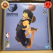 ONE PIECE x NBA MASTER STARS PIECE THE Monkey D Luffy Figure MEMPHIS GRIZZLIES