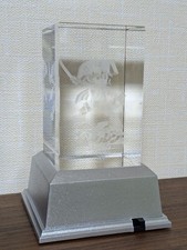 Shiren the Wanderer 3D Crystal Light-Up Figure, Fuurai no Shiren, Used