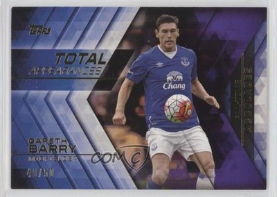 2015 Topps Premier Gold All-Time Accolades Purple 40/50 Gareth Barry #AA-9 9w4