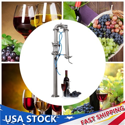 Brew Wine Making Tool 2" in Stainless Still Moonshine Reflux Distilling Column