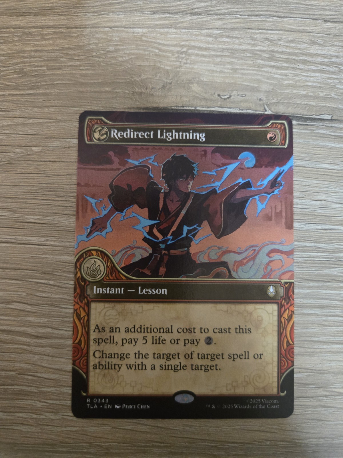 Redirect Lightning (Showcase) Avatar: The Last Airbender Regular