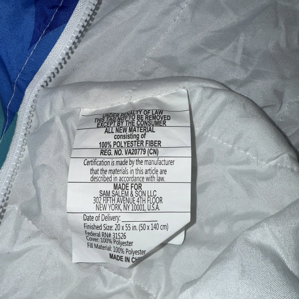 Happy Nappers aconchegante travesseiro compacto saco de dormir azul surfy the Shark diversão infantil - Imagem 4 de 4