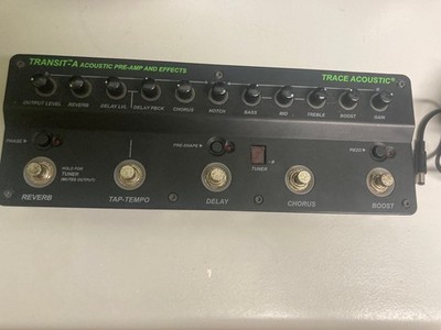 Trace Elliot Transit-A Acoustic Pre-Amp and Effects Pedal