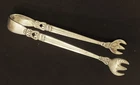Royal Danish Sterling Small 4" Sugar Tongs