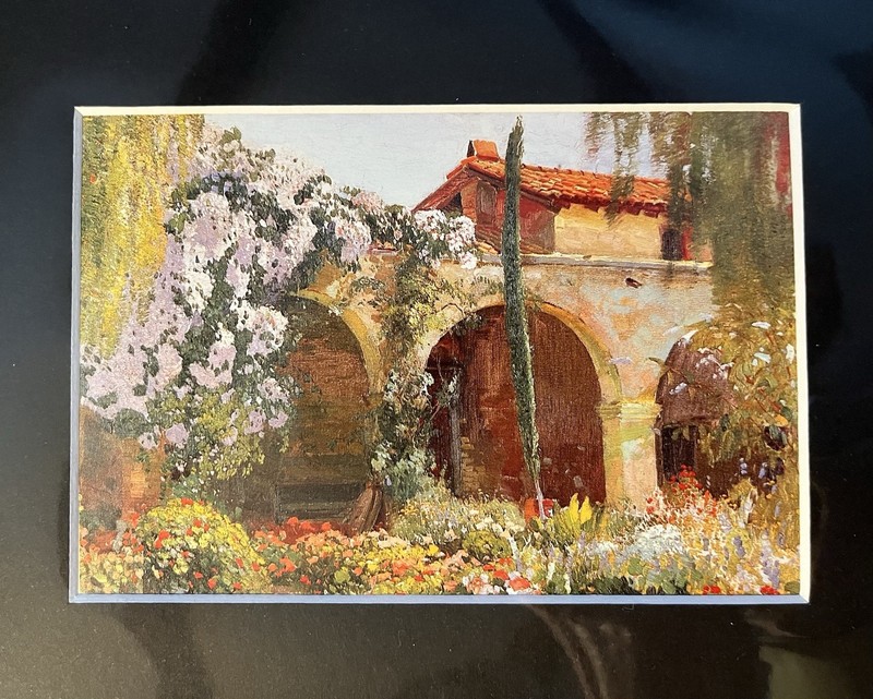10”1/4 X 8” Matted Print Art Painting ~ San Jaun