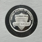 1 Gram .999 Fine Silver Round Lincoln Penny Design..