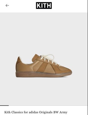 adidas Kith BW Army Raw Desert KH6549 Men's Sneakers Brown White