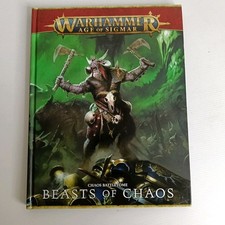 Warhammer AoS Beasts of Chaos Battletome Hardcover Book Games Workshop 2023
