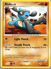Riolu #91/127, Platinum, MP - Pokemon TCG on eBay
