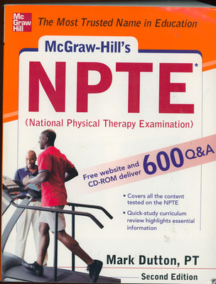 NPTE - National Physical Therapy Examination by Mark Dutton 2012, Sealed CD ROM