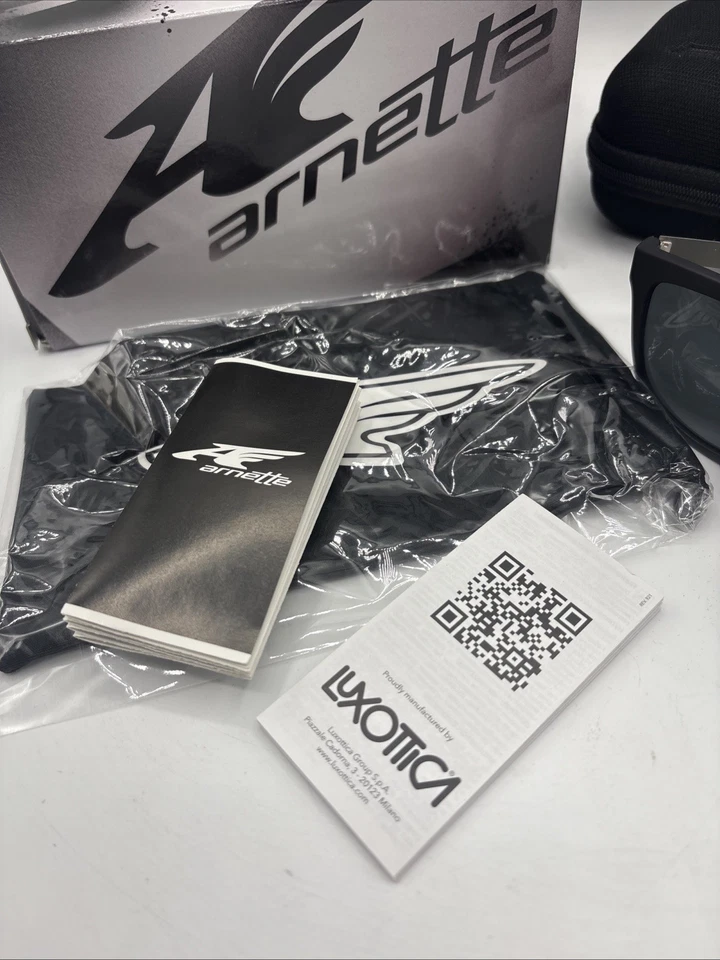 Gafas de sol Arnette Juncture 4232 negras mate con estuche y caja ¡NUEVAS! Envío rápido Foto 2 de 4