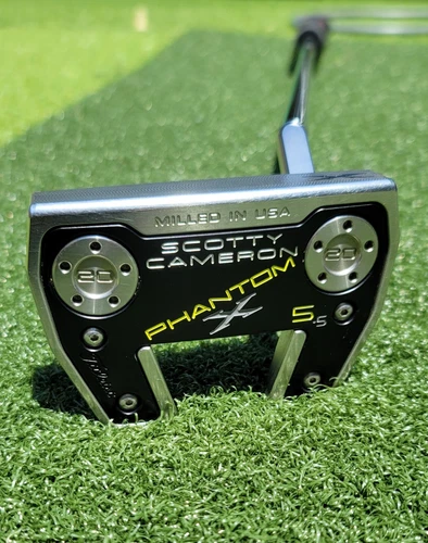 Scotty Cameron Phantom X 5.5 33" Putter Steel Shaft 33 inch + Headcover PhantomX