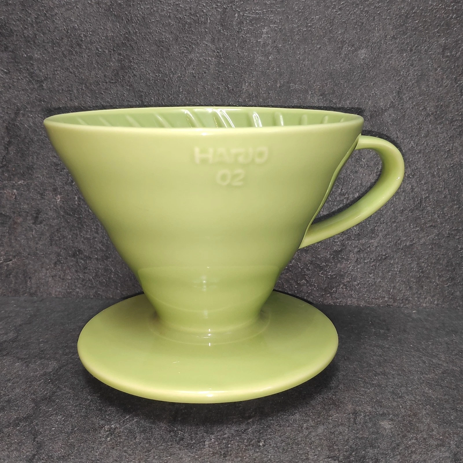 Hario V60 02 Coffee Filter Green Ceramic | Made in Japan | Handheld Coffee Filter