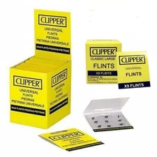 CLIPPER Replacement Lighter Flint 24 Pack, 216 Universal Flints Piedras Pietrina