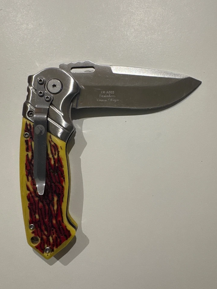 Navaja de bolsillo plegable Elk Ridge - ER A003 Foto 3 de 4