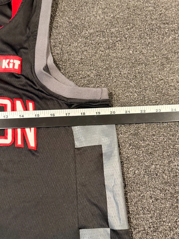 Camiseta deportiva Nike Connect Russell Westbrook Houston Rockets negra Swingman para hombre 44 Foto 3 de 4