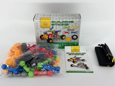 STEM Engineering Building Blocks Kit MALUVRIAN Toy Set Age 3+