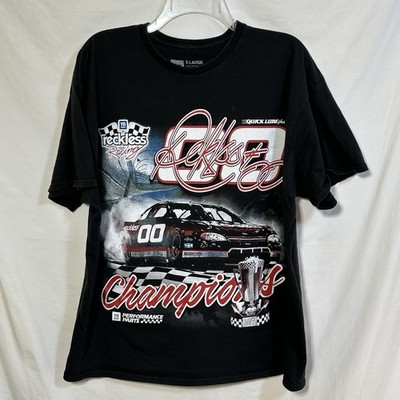 Young Reckless YR Dale Earnhardt Sr. NASCAR XL T-Shirt Quick Lube Tee Racing 00
