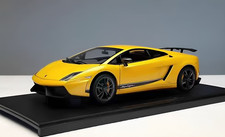 AUTOart 1/18 Lamborghini Gallardo LP570-4 Superleggera Yellow Car Model 74658