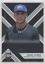 2018 Panini Elite Extra Edition /999 Yamal Flores #186 f0v