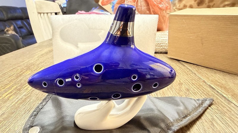 Musical 12 Hole Ocarina Ceramic Alto C Legend of Zelda Ocarina Flute Instrument