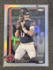 2025 TOPPS CHROME REFRACTOR #54 TYSON BAGENT BEARS