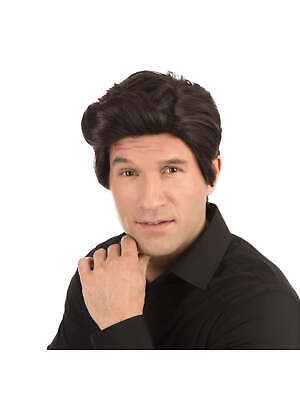 Used Car Salesman Wig Dark Brown 70s Miami Vice Hair Used Car Salesman Wig Dark Brown 70s Miami Vice Hair