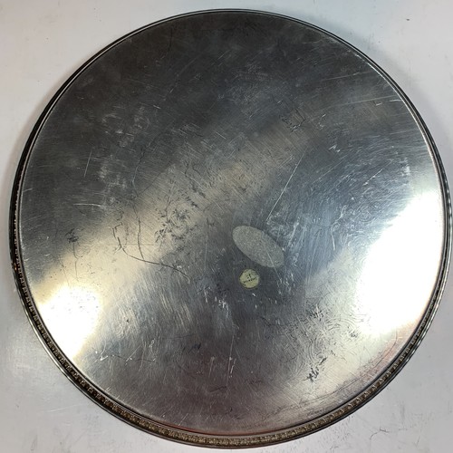 Wilcox | International Silver | Silver Plate Tray | Brandon Hall | 7571 G - Picture 2 of 10