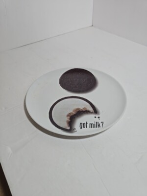 Got Milk Oreo Themed Snack Melamine Plate