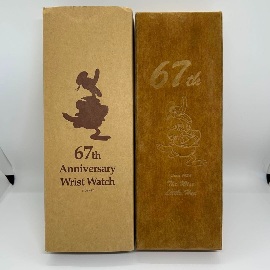 Donald Duck 67th Anniversary Wristwatch Japanese Limited Edition