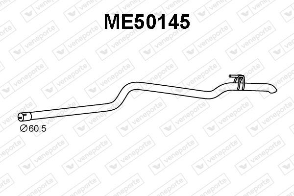 Tuyau d'échappement Mercedes Sprinter robustesse premium en acier traité thermique