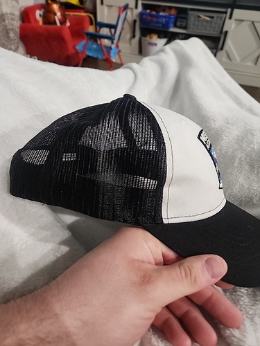 Rocket City Trash Pandas MILB Baseball Hat Cap Black Mission Accomplished Adult - Picture 3 of 9