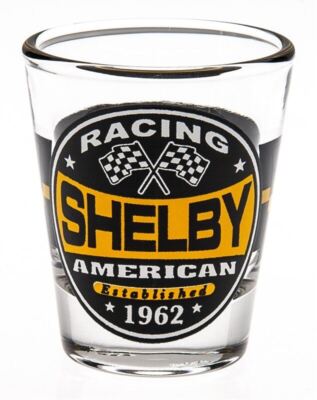 Shelby Logo Shot Glass - 4 to Choose From! * Singles or Set of 4 * Free USA Ship