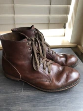 Danner Williams Distressed Brown 6” Boots Mens Size 9.5 E Made In USA