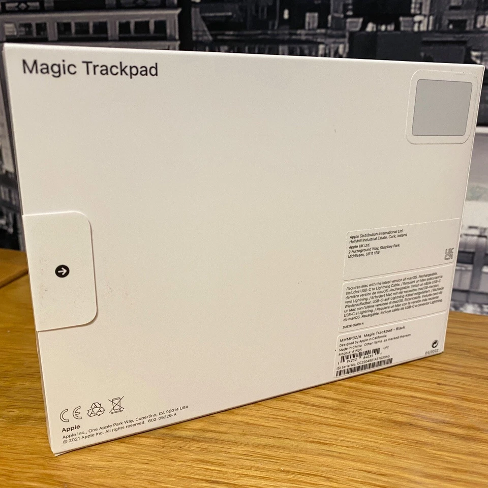 Apple Magic Trackpad 3 Black Multi-Touch Surface Lightning Model 100% Original - Image 4 of 4