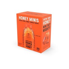 Nature Nate's Honey Minis 100 Pure Raw and Unfiltered Honey 20 Single Serve New