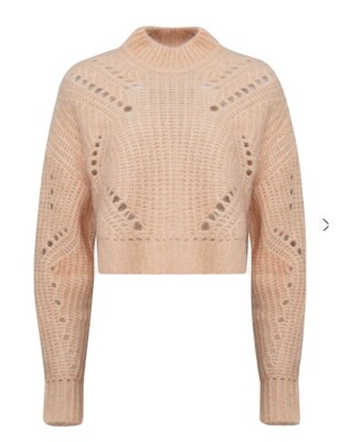 Anine Bing Jordan sweater Peach XS