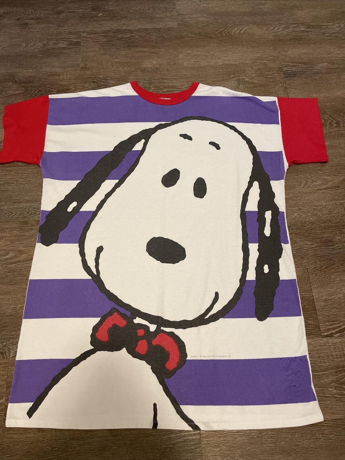 RARE Snoopy 1958 United Feature Syndicate 2XL T Shirt Single Stitch Vintage  VTG