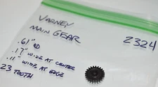 HO scale PARTS Varney 2324 steam locomotive gear plastic 23 tooth