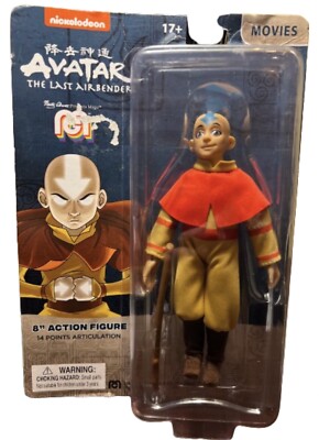 Avatar The Last Airbender, Mego Heroes 6  Action Figure, Nickelodeon Movies 2020