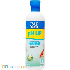 API Pond pH Up 16oz Safely Raises the pH of Pond Water Koi Fish and Plant Safe